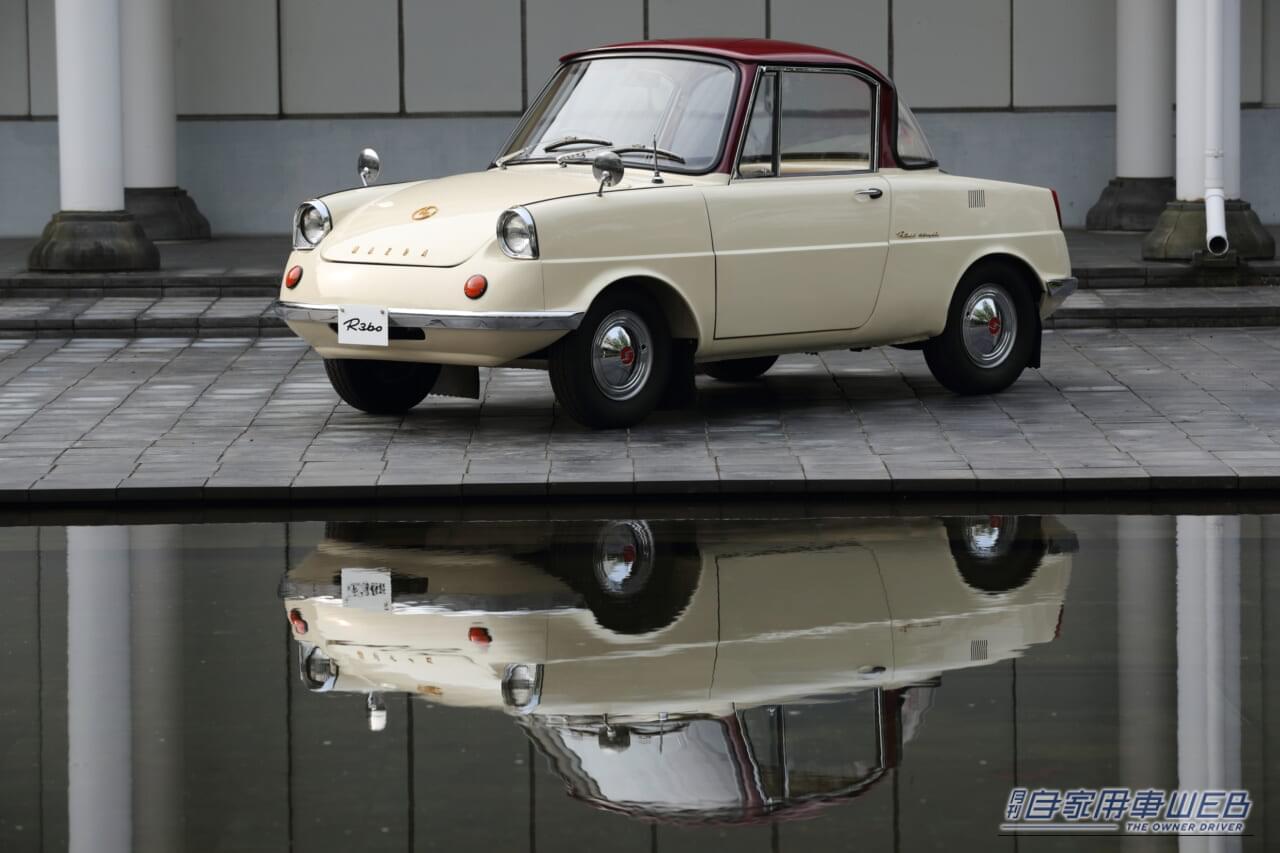 ｜「車両重量…なんと395kg！」「車両価格…もっとビックリ、30万円!? 」 しかし、重量や価格だけでなく、詰め込まれた先進技術も“破格”だった【マツダ・R360クーペ】のここがスゴイ