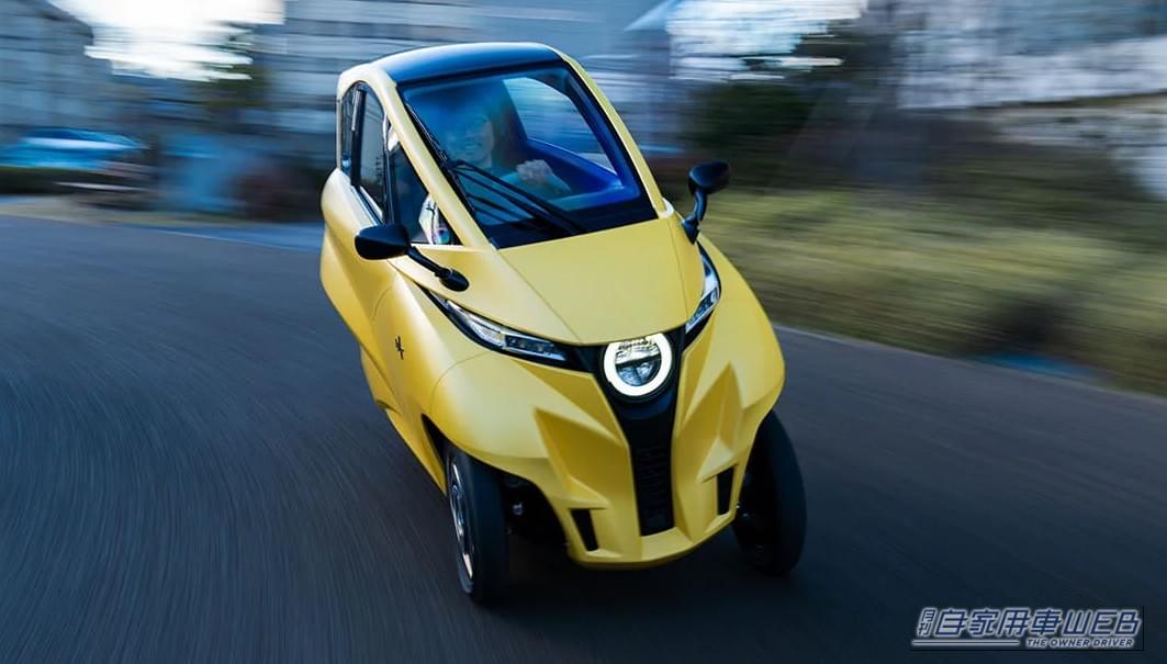 バイクでもクルマでもない、169万円の三輪EV「Lean3」は最高60km/h! ゴルフバッグも積めるエアコン付き一人乗りEV、オートバックスで受注開始