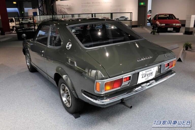 1972年、トヨタの初代カローラレビン（TE27型）のリヤデザイン｜「えっ…54年前とは思えない」 美しいデザインが印象的なトヨタの名車。今も色褪せない初代のカローラ クーペを紹介