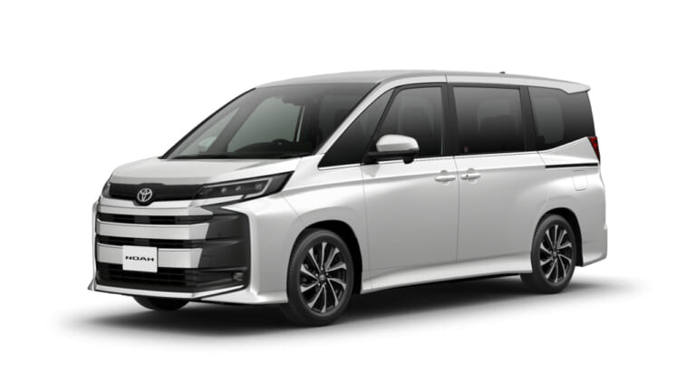 [メーカー名] [車両名]：[画像説明]｜最新改良で「ハイブリッド専用」モデルへ。トヨタ ノア（2022/01-）の最新値引き＆納期情報〈いま新車で買えるクルマカタログ〉