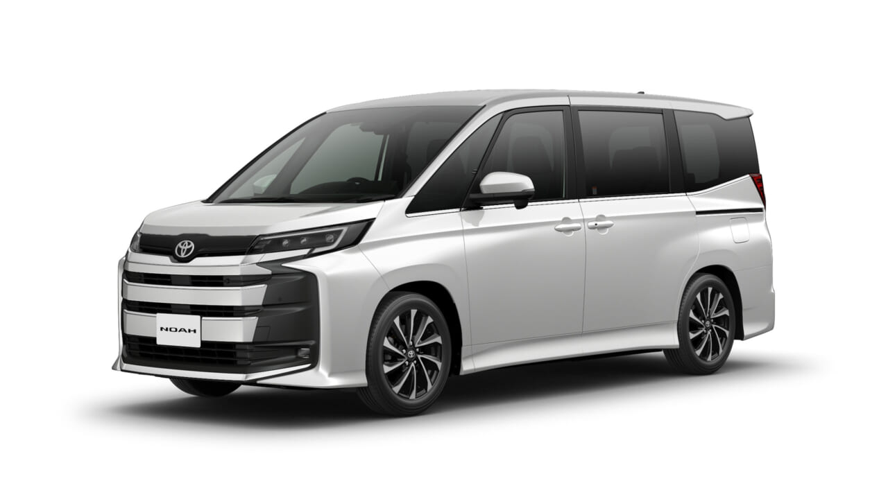 [メーカー名] [車両名]：[画像説明]｜最新改良で「ハイブリッド専用」モデルへ。トヨタ ノア（2022/01-）の最新値引き＆納期情報〈いま新車で買えるクルマカタログ〉