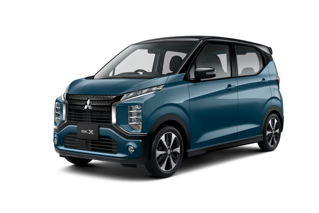 三菱「eKクロス」「eKワゴン」一部改良【後席の安全機能と急速充電ポート装備で利便性を向上】
