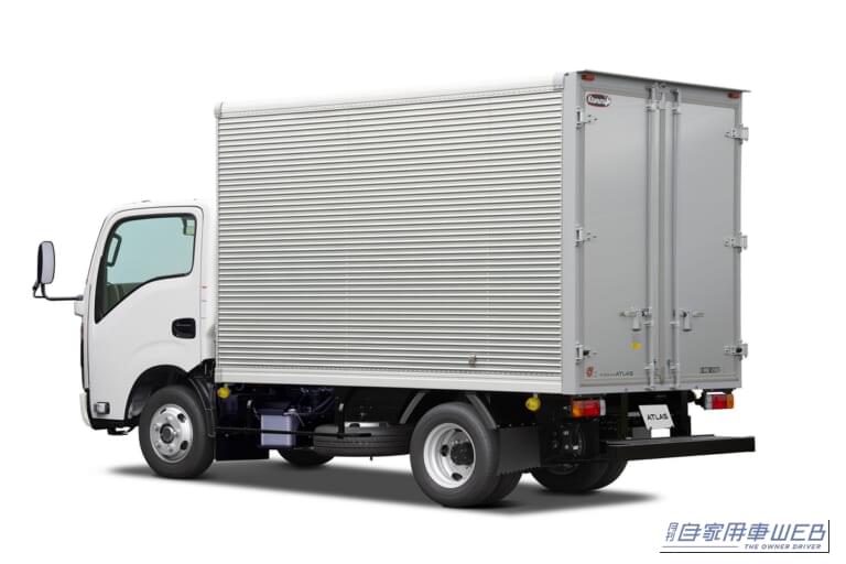 アトラス「ワークユースビークル」|AT普通免許で乗れる日産「アトラス」に4WDモデルが登場!充実の安全装備で誰もが乗れる万能トラックに