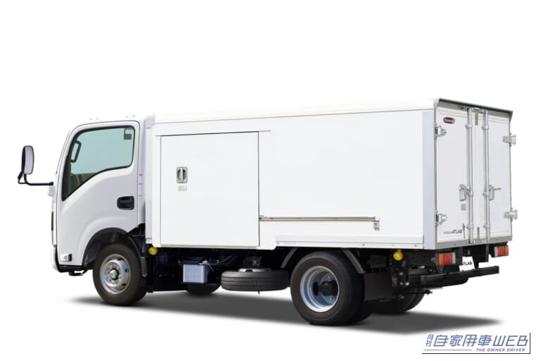 アトラス「ワークユースビークル」|AT普通免許で乗れる日産「アトラス」に4WDモデルが登場!充実の安全装備で誰もが乗れる万能トラックに