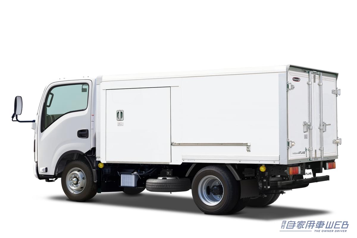 アトラス「ワークユースビークル」|AT普通免許で乗れる日産「アトラス」に4WDモデルが登場!充実の安全装備で誰もが乗れる万能トラックに