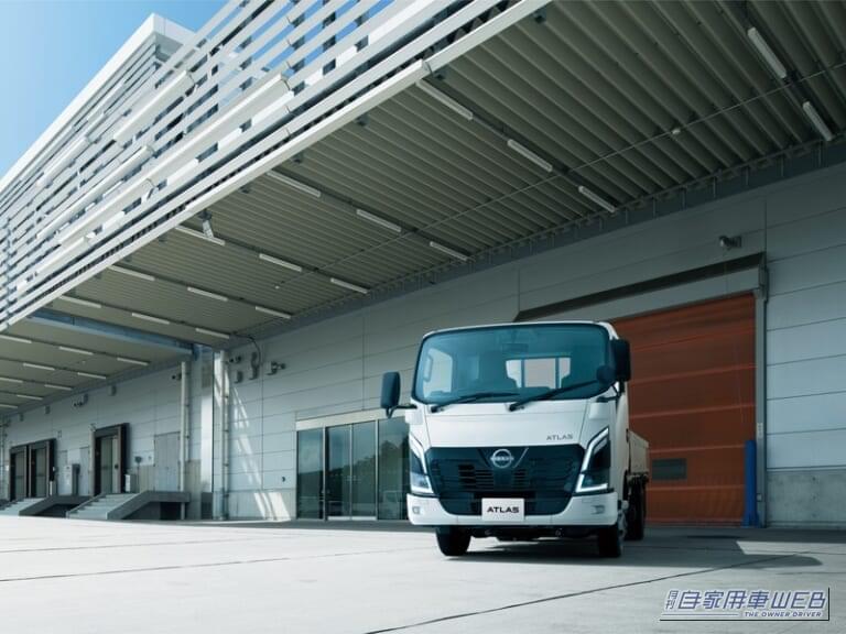 AT普通免許で乗れる日産「アトラス」に4WDモデルが登場！充実の安全装備で誰もが乗れる万能トラックに
