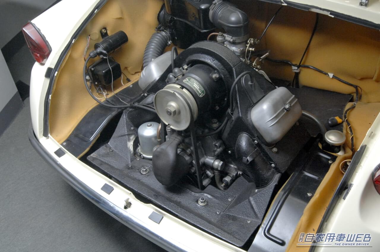 R360クーペ エンジン|「車両重量…なんと395kg!」「車両価格…もっとビックリ、30万円!? 」 しかし、重量や価格だけでなく、詰め込まれた先進技術も“破格”だった【マツダ・R360クーペ】のここがスゴイ