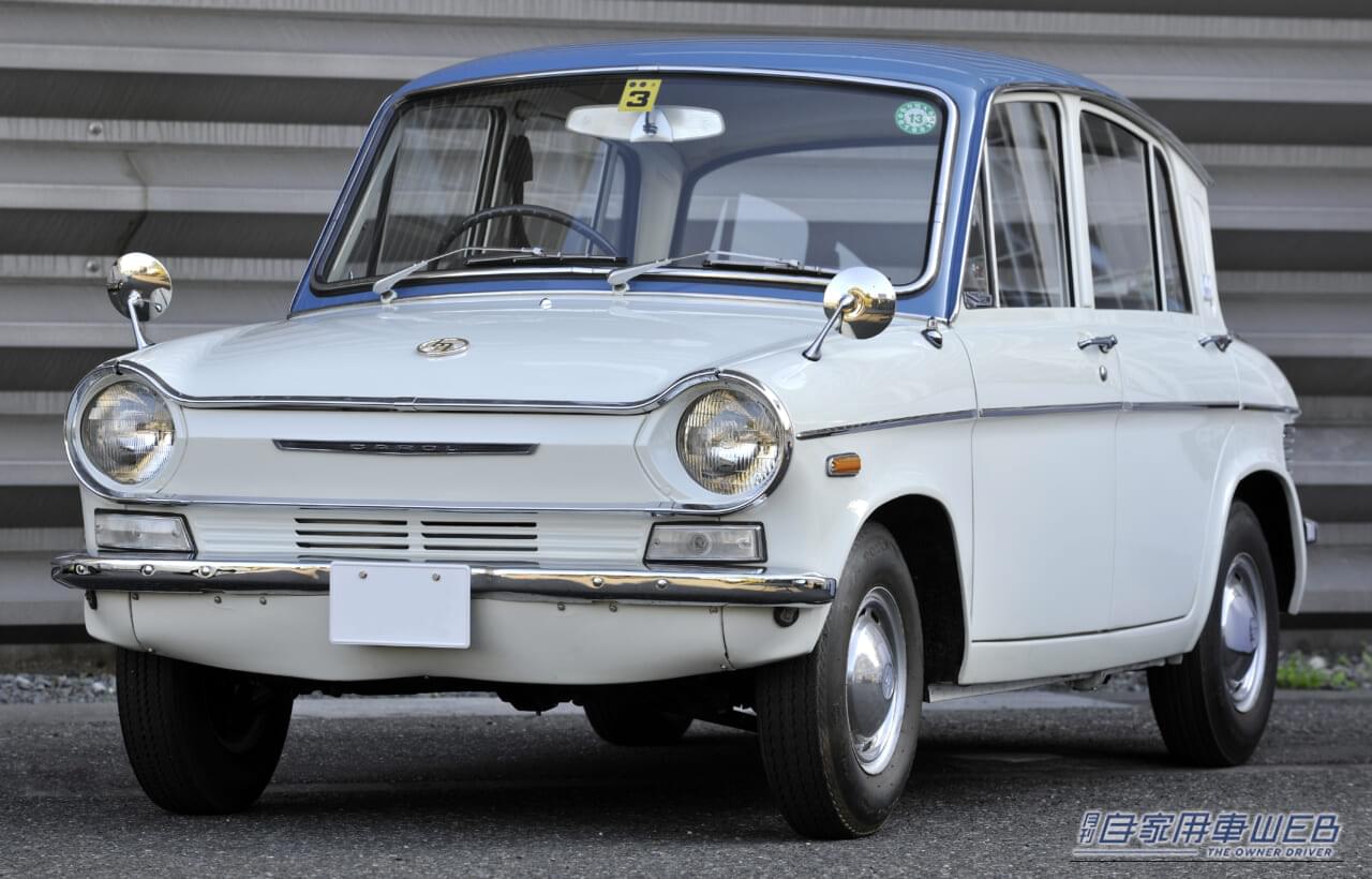 キャロル｜64年前、軽自動車の常識を大きく覆したクルマがあった。「軽自動車であることを我慢しない」「庶民が夢見られる本格的な乗用車」として誕生した【マツダ・キャロル】
