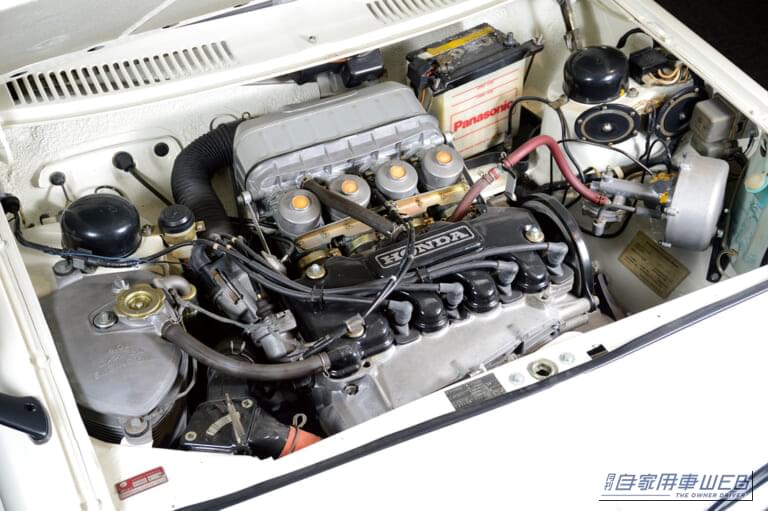 ホンダ1300クーペ　エンジン｜空冷神話の終焉⁉︎ 本田宗一郎の執念が生んだ空冷スポーツセダンは、F1譲りの変態的メカニズムだった。【ホンダ1300】