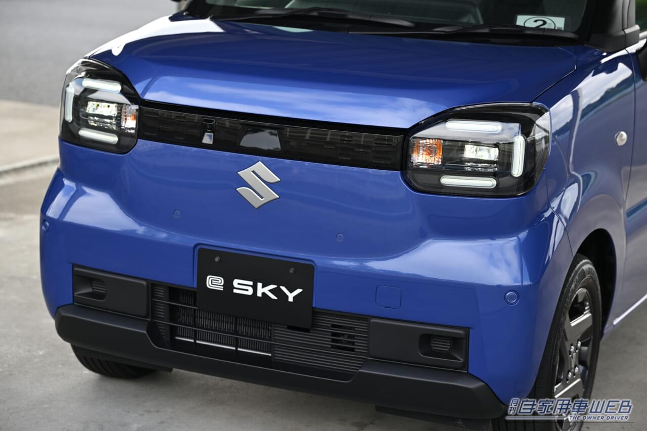 新型「e SKY（イー・スカイ）」｜スズキ、新型軽乗用EV「e SKY」のティザーサイトを公開【最高の電費性能と「日常使いにちょうどいい」先進機能満載】
