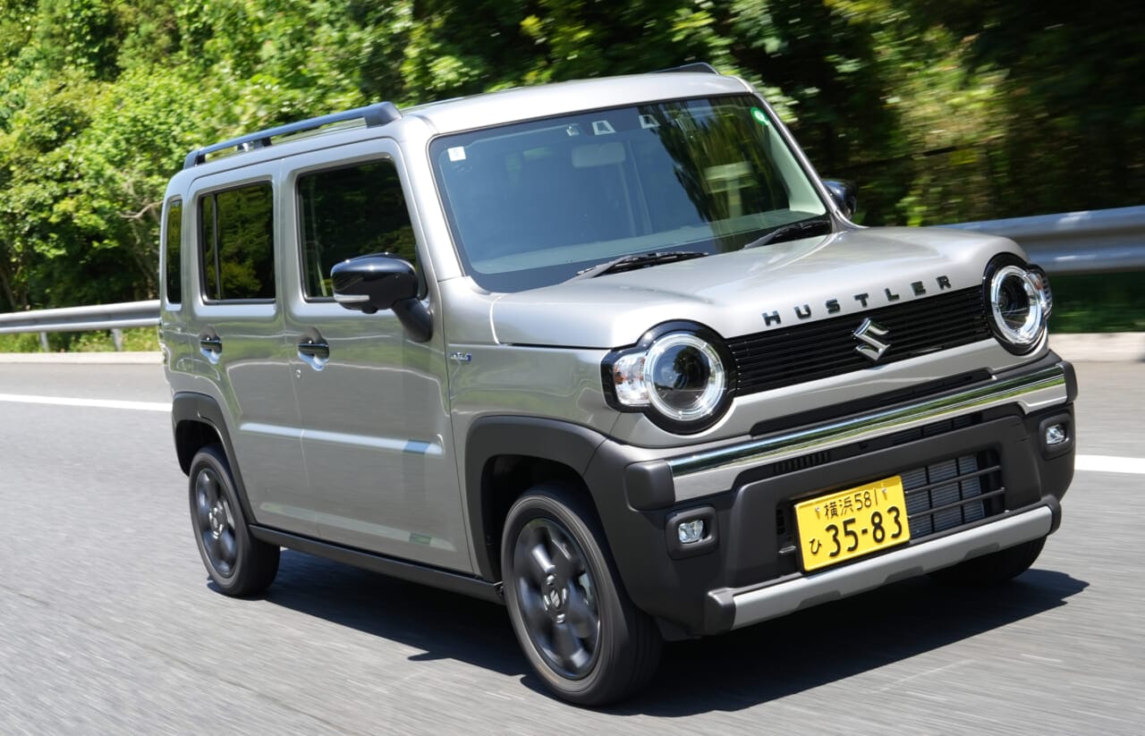 ｜スズキ ハスラー(2020/01-)〈いま新車で買えるクルマカタログ〉【夏の最新改良でデュアルセンサーブレーキII搭載】人気モノが軽の枠を超えた安全快適性能を手に入れた！