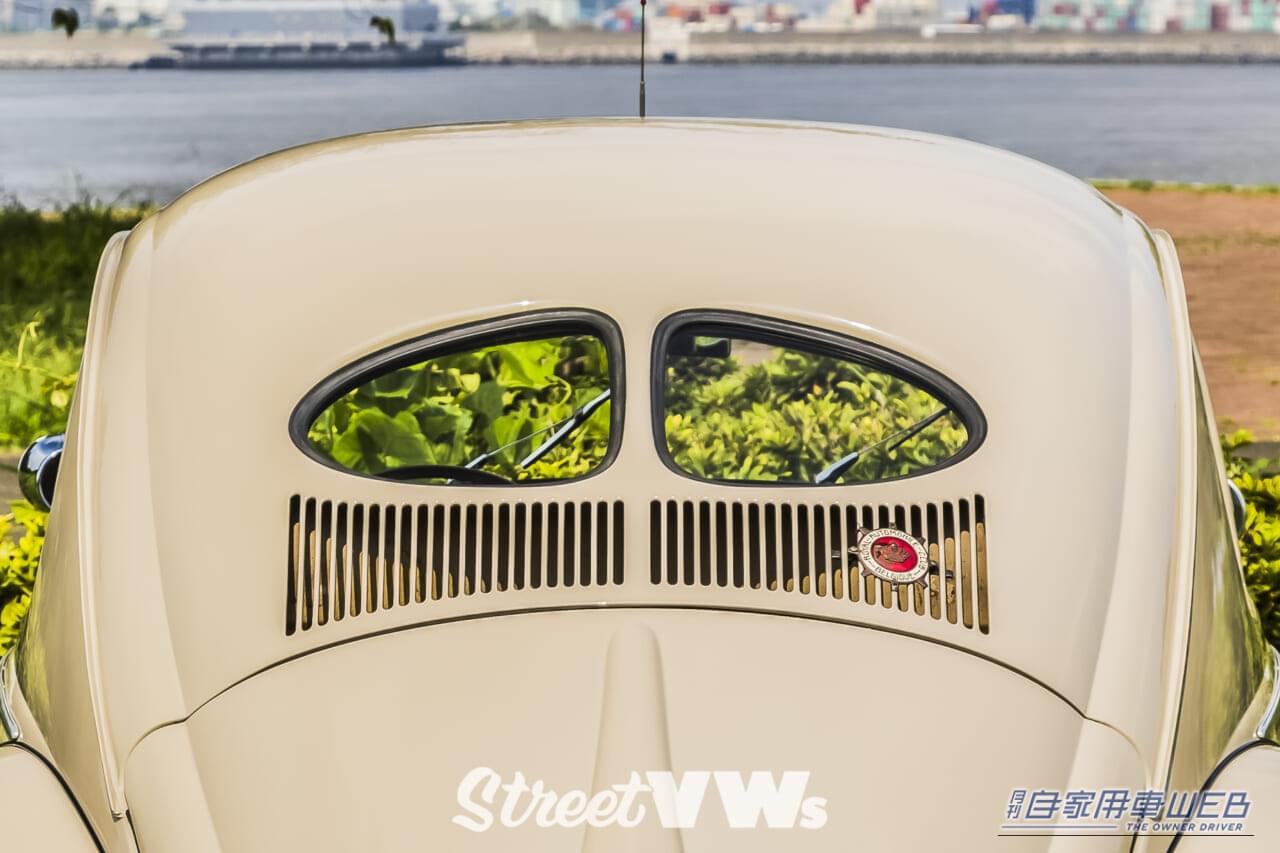 1938～1953年　スプリット･ウィンドー｜試作車登場から88年！ 生産中止となった今も世界中で愛され続けている。長年、少しづつ変化し続けた【フォルクスワーゲン・タイプⅠ】。その年代の見分け方はリアウインドー形状にあった。