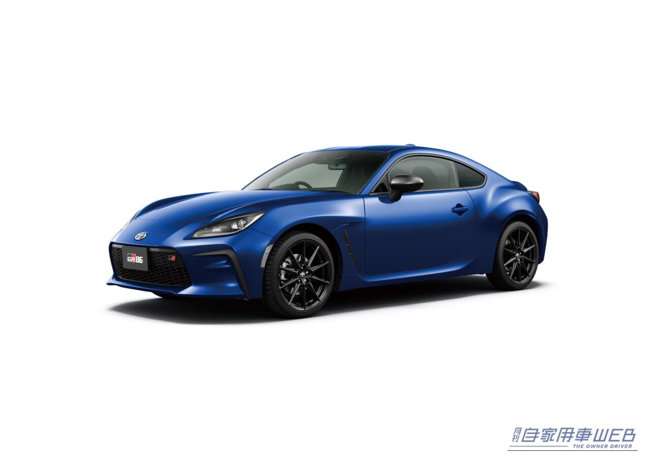 ｜トヨタ「GR86」が一部改良を実施。意のままの走りがさらに進化！「ソリッドグレー」の復活、3眼アイサイト採用、レース車両へAT追加も