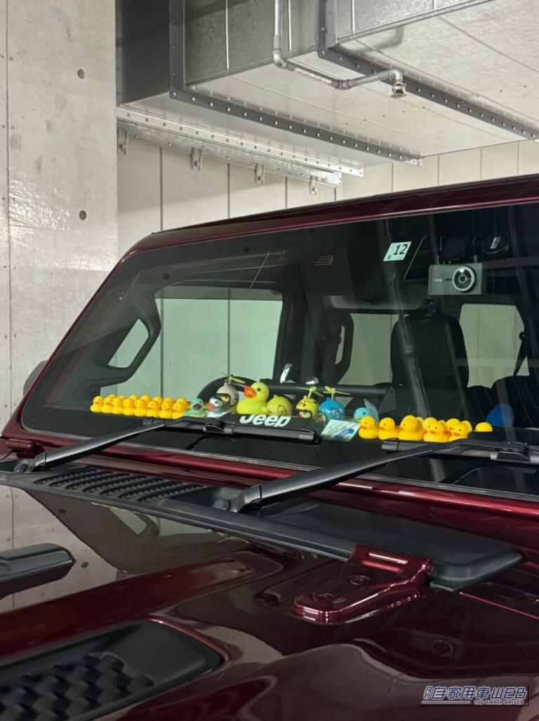 写真提供：このかさん（@konoka_f）｜「Jeepにアヒル」を置くのはなぜ？ Jeep Duck（ジープダック）とは？意味や楽しみ方をJeepオーナーに聞いた