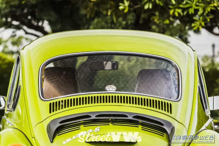 1972～2003年式　ラージスクウェア･ウィンドー｜試作車登場から88年！ 生産中止となった今も世界中で愛され続けている。長年、少しづつ変化し続けた【フォルクスワーゲン・タイプⅠ】。その年代の見分け方はリアウインドー形状にあった。