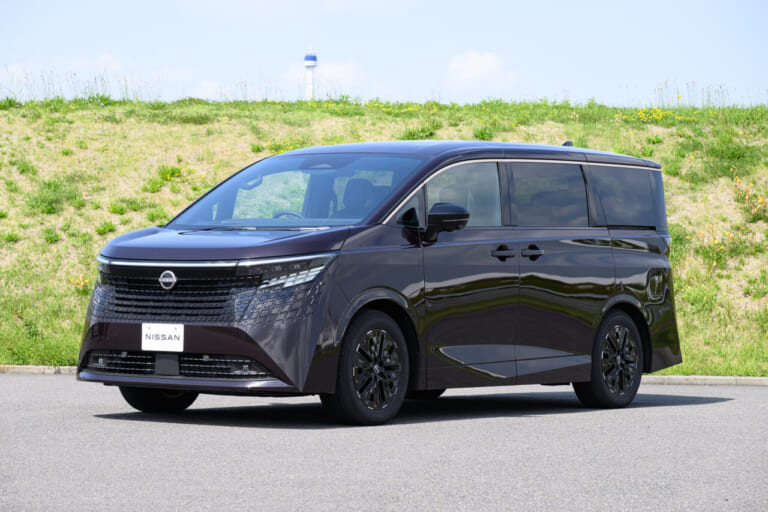 [メーカー名] [車両名]：[画像説明]｜日産 エルグランド（2026/07-）の最新値引き＆納期情報〈いま新車で買えるクルマカタログ〉アルファード対抗の大本命。電動化と電子制御サスで走りの魅力を大幅にアップ