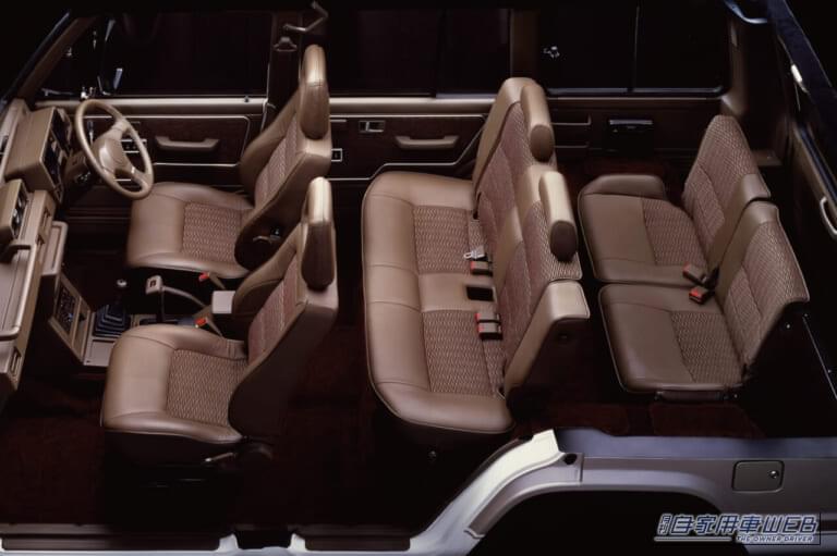 スーパーエクシード（シート）｜「いまや世界的なムーブメントとなった“SUV”の原点」は、44年前に登場したオフロード４WD【三菱・パジェロ】だった！