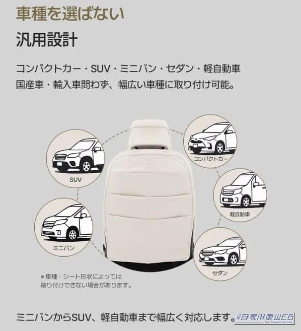 車種を選ばない汎用設計|「黒いキックガードが嫌な人」に朗報!全31色で純正シートになじむ。クラファン累計1900万円超・サポーター1200名超のAIMBANが汚れ防止+収納までできる新作を先行販売