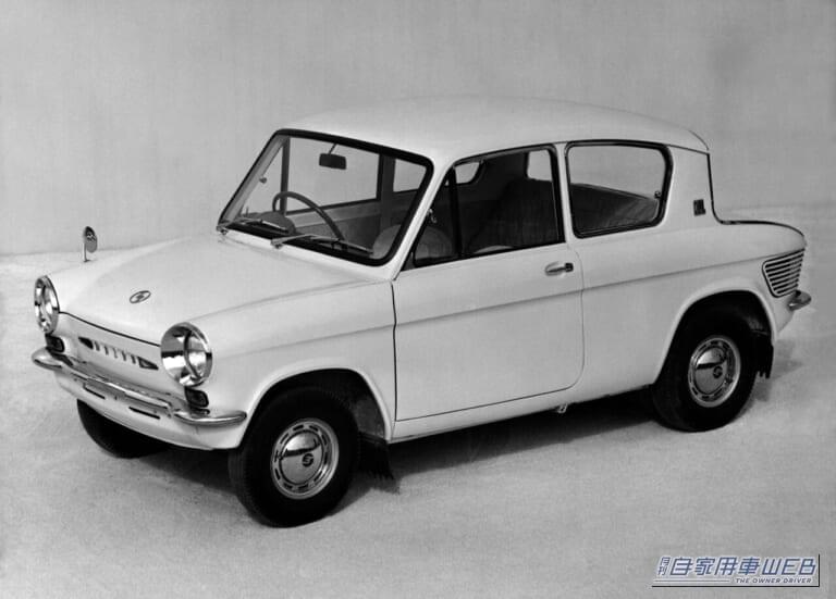 キャロルイメージ画像|64年前、軽自動車の常識を大きく覆したクルマがあった。「軽自動車であることを我慢しない」「庶民が夢見られる本格的な乗用車」として誕生した【マツダ・キャロル】