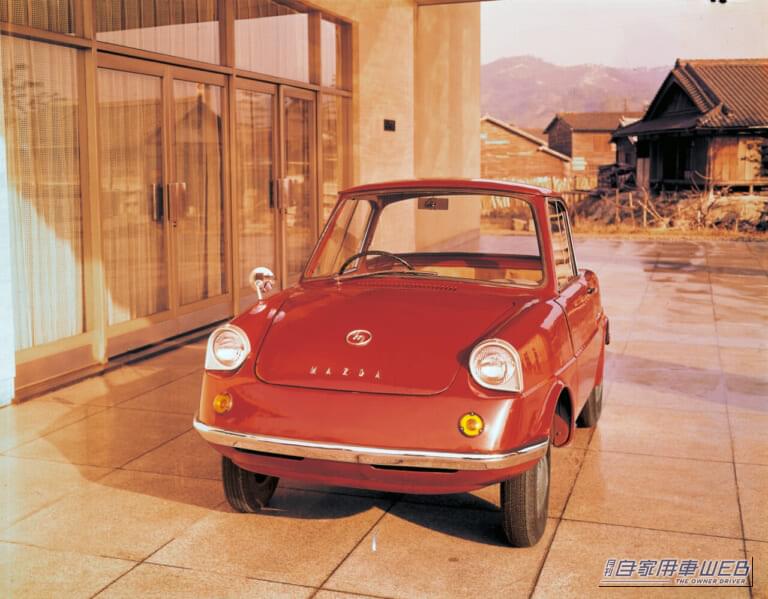 R360クーペ イメージ｜「車両重量…なんと395kg！」「車両価格…もっとビックリ、30万円!? 」 しかし、重量や価格だけでなく、詰め込まれた先進技術も“破格”だった【マツダ・R360クーペ】のここがスゴイ