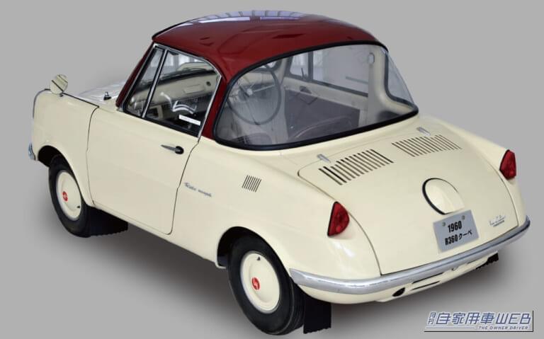 R360クーペ｜64年前、軽自動車の常識を大きく覆したクルマがあった。「軽自動車であることを我慢しない」「庶民が夢見られる本格的な乗用車」として誕生した【マツダ・キャロル】