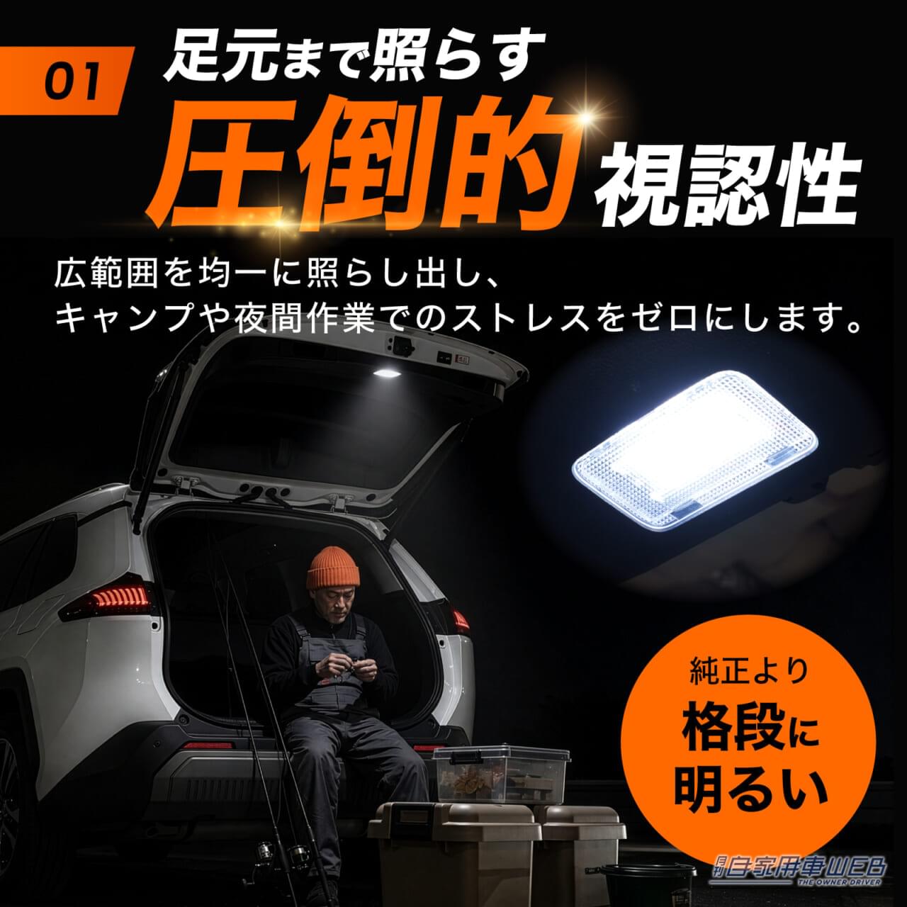 ｜まるで純正オプション？無段階調光＆メモリ機能で使い勝手がガラリと変わるRAV4専用LED増設ランプが登場