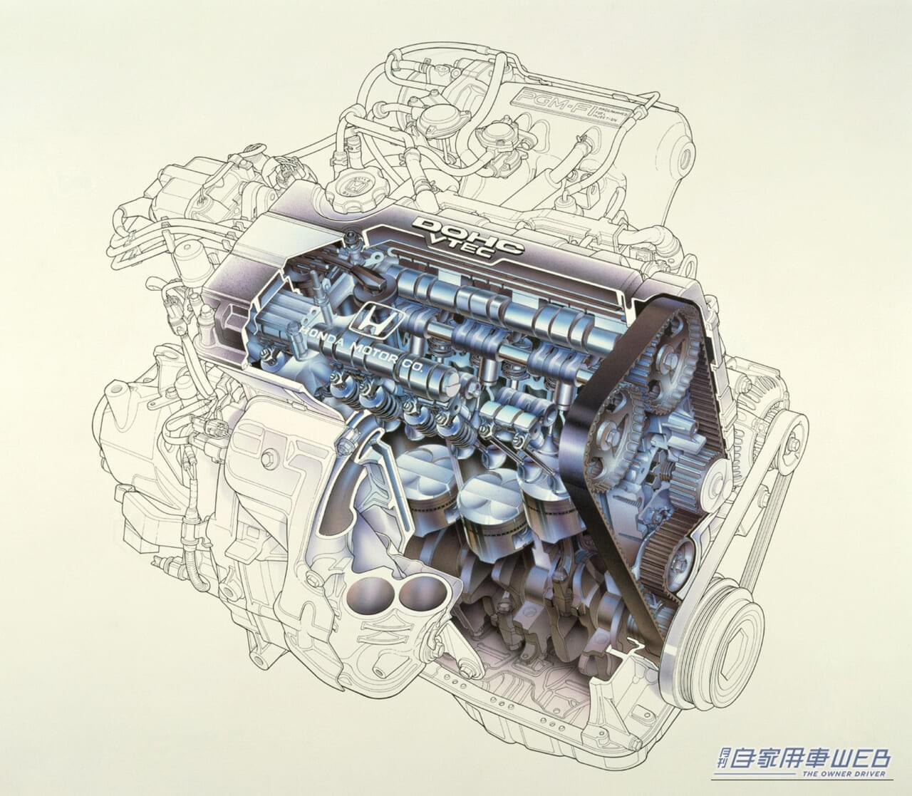 2代目CR-X (エンジン)|【名車の光と影】時代に抗う“変身”は正解だったのか? 軽量スポーツの異端児『ホンダCR-X&CR-Z』