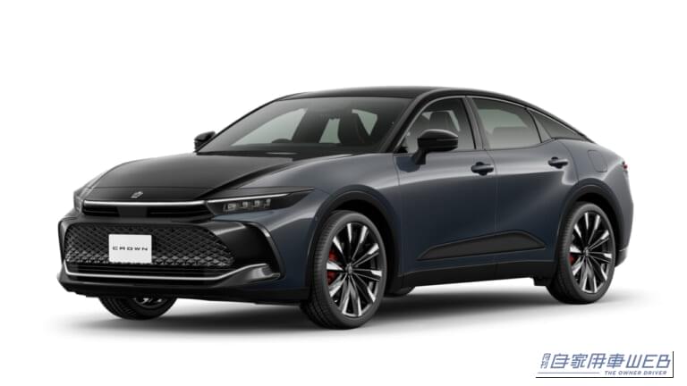 トヨタ新型クラウンクロスオーバー|リヤビュー、すっきり「新デザイン」でイメージチェンジ。改良新型クラウンクロスオーバー発表【第5世代ハイブリッドシステムで出力も向上】