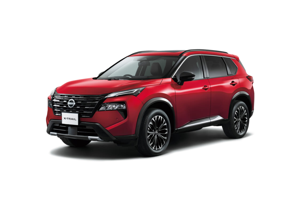 【日産 エクストレイル】一部仕様変更で黒アクセントのタフデザインを追加