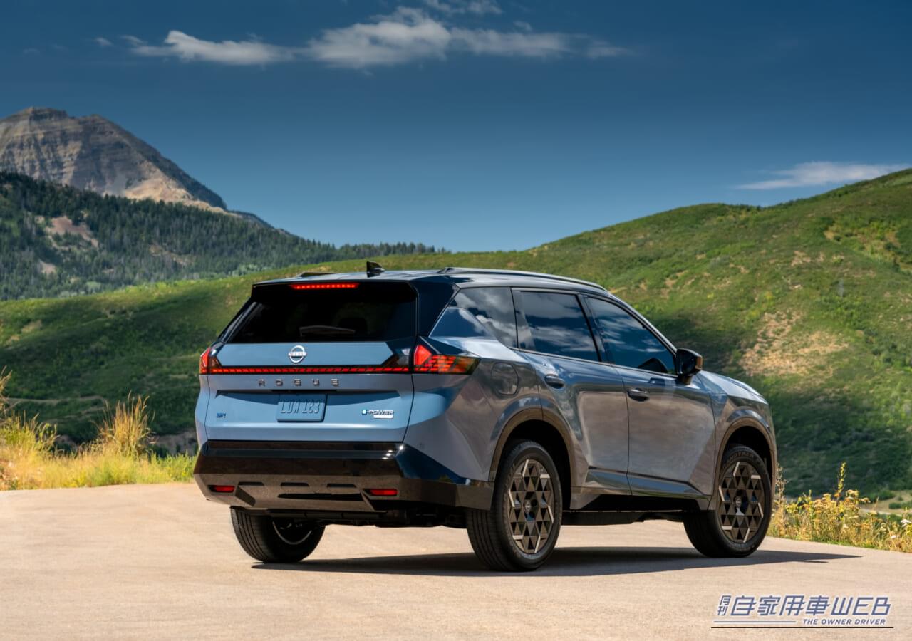 |北米で新型ローグ(次期エクストレイル)発表!迫力フェイス&車格向上で何が変わった?日産復活を導くキーモデルの特徴を解説