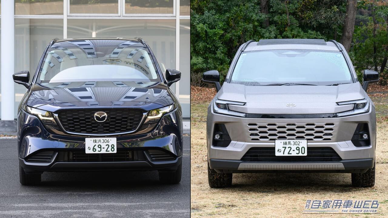 「コスパのCX-5」か「万能のRAV4」か！ミドルSUV選びの主役2台、ベストバイはどっち？