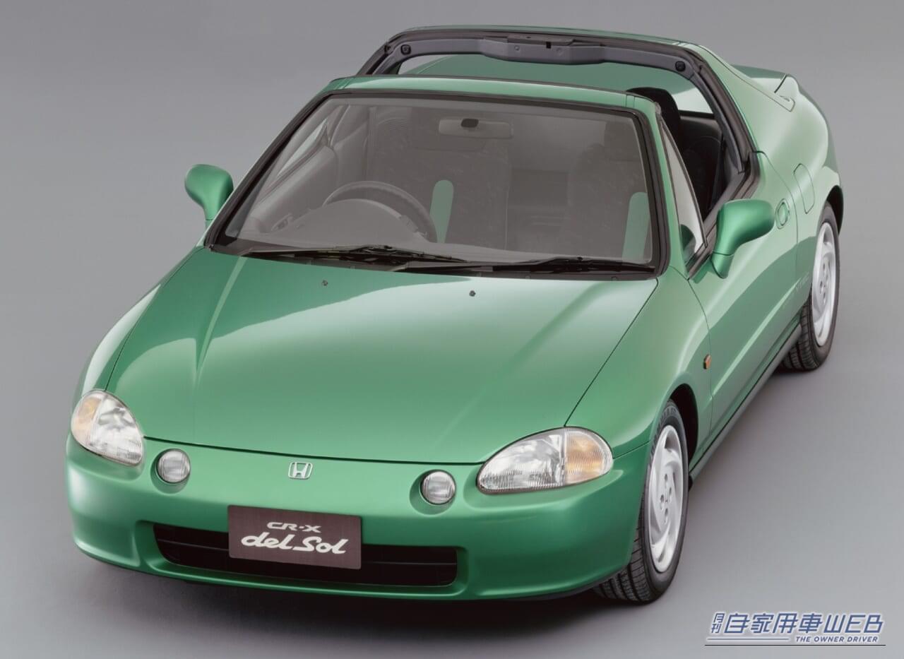 3代目 ＣＲ-Ｘデルソル（前）｜【名車の光と影】時代に抗う“変身”は正解だったのか？ 軽量スポーツの異端児『ホンダCR-X＆CR-Z』