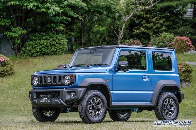 スズキの3型ジムニー シエラ｜「えっ…これがジムニーなの？」思わず二度見してしまうレトロスタイルのカスタムモデル。見た目だけじゃない中身もスゴい［ファウンド ベアス］を紹介