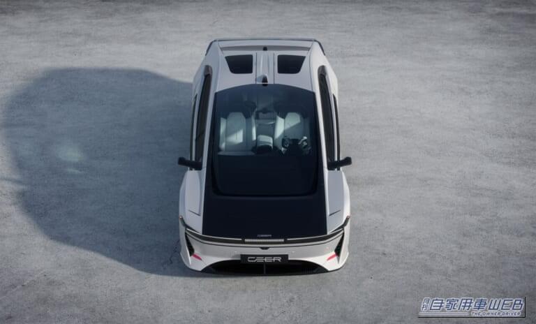 エグゾボットセダン 外観|サウジ発の新型EV「EXOBOT」登場! 1111馬力・1500Nmで0-100km/h加速2.1秒、全長5.26mの超大型セダン