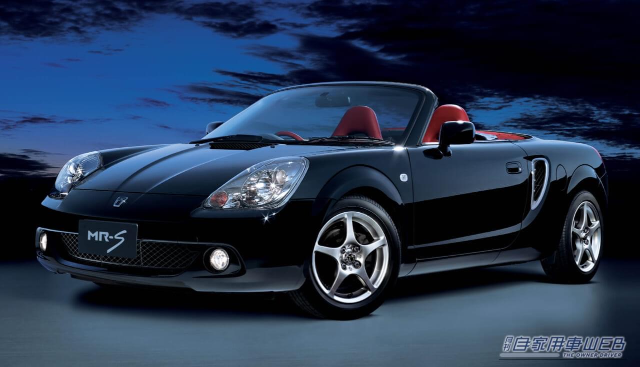 ３代目 MR-S フロントビュー｜【成功と失敗の舞台裏・名車の商品企画室  No.01】ユーザーの期待に振り回され続けた、迷える〝日本初〞のミッドシップカー『トヨタMR2＆MR-S』