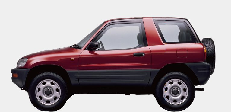 RAV4ショートボディ｜「32年前、CMにキムタクを起用して大バズリ！」  “乗用車ベースのSUV”という衝撃的なコンセプトで世界の常識を覆したクルマ【トヨタ・RAV4】