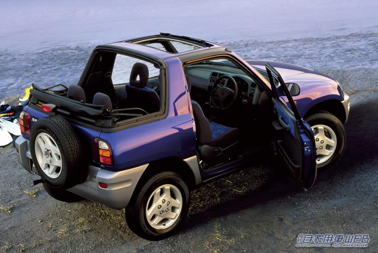 「32年前、CMにキムタクを起用して大バズリ!」 “乗用車ベースのSUV”という衝撃的なコンセプトで世界の常識を覆したクルマ【トヨタ・RAV4】