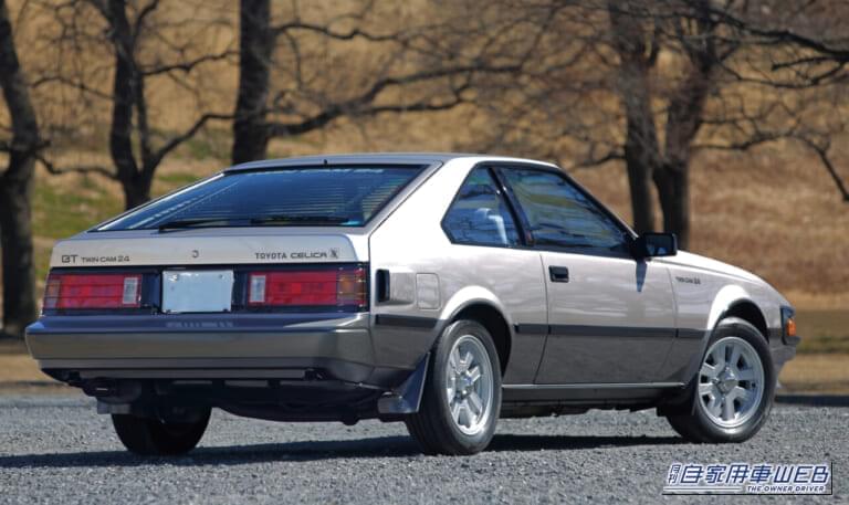 1983年後期型の、トヨタ・セリカXX2000GTツインカム24のリアビュー｜「2代目で驚異的に進化…」シャープなフロントマスクのデザインが印象的！ 45年前、日本メーカーの実力を欧米に知らしめた名車［トヨタ・セリカXX（スープラ）］を紹介