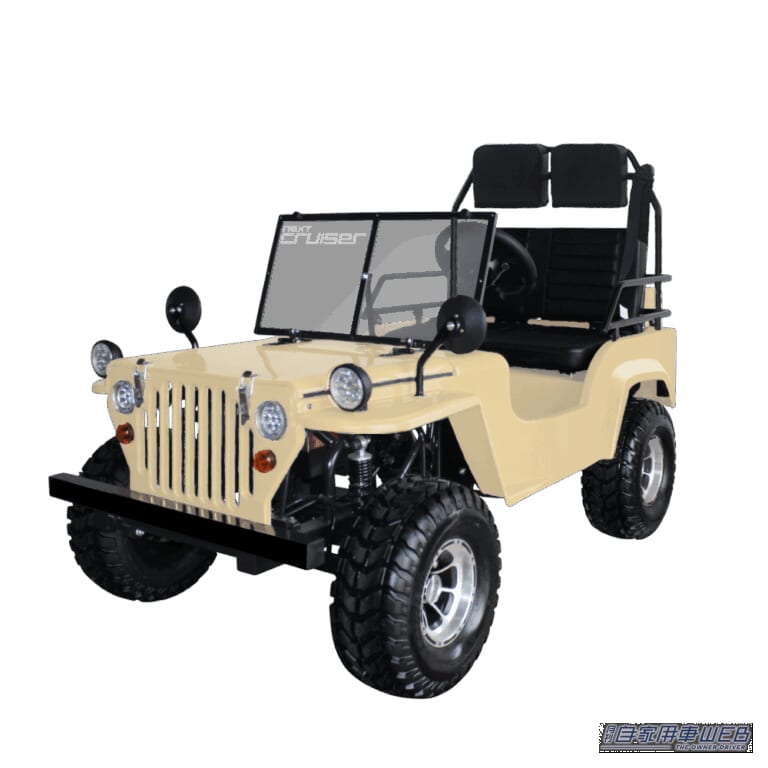 ベージュ｜「公道を走れるミニジープ」で三浦半島を観光!? EVミニカー「ネクストクルーザー」に乗って海岸線や城ヶ島を巡る新ツアー