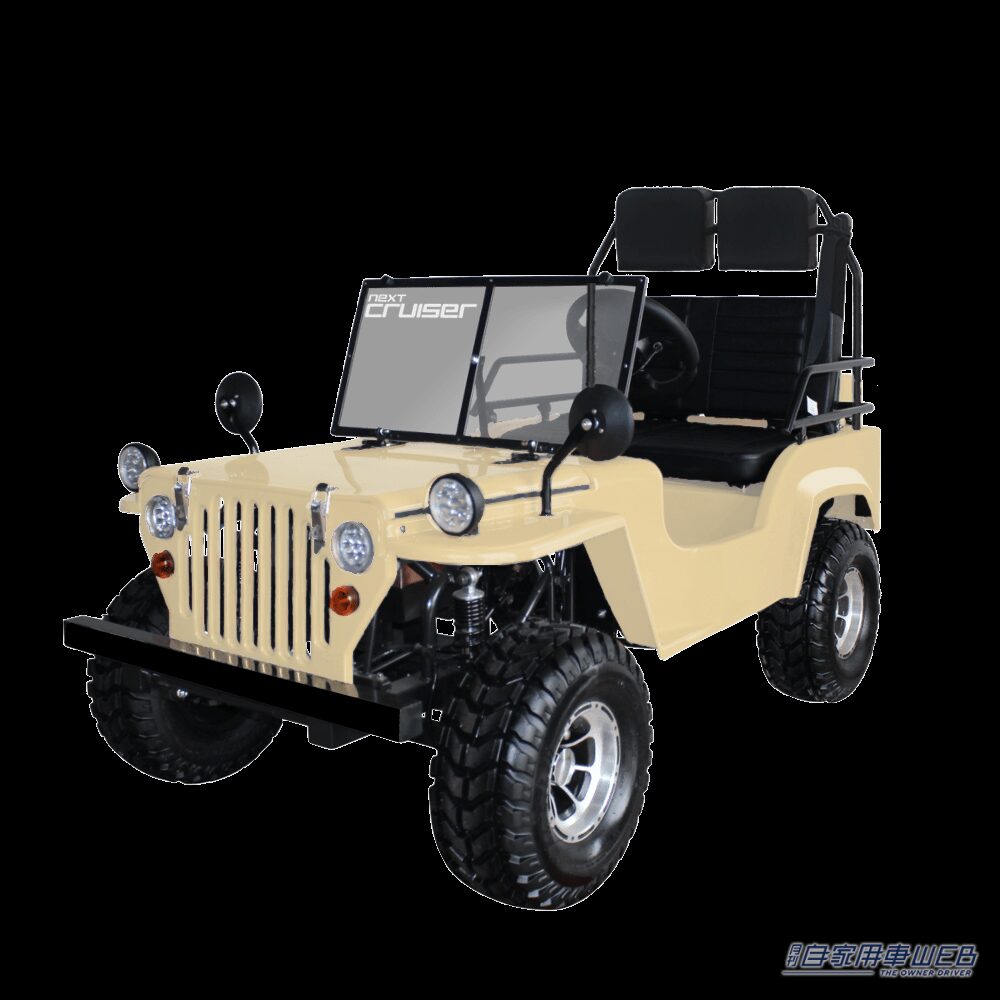 ベージュ|「公道を走れるミニジープ」で三浦半島を観光!? EVミニカー「ネクストクルーザー」に乗って海岸線や城ヶ島を巡る新ツアー
