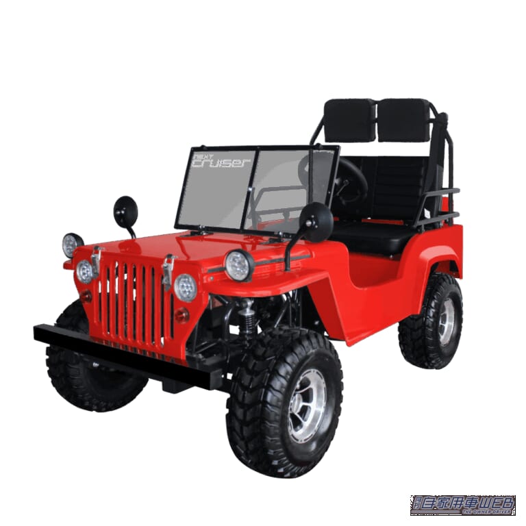 レッド｜「公道を走れるミニジープ」で三浦半島を観光!? EVミニカー「ネクストクルーザー」に乗って海岸線や城ヶ島を巡る新ツアー
