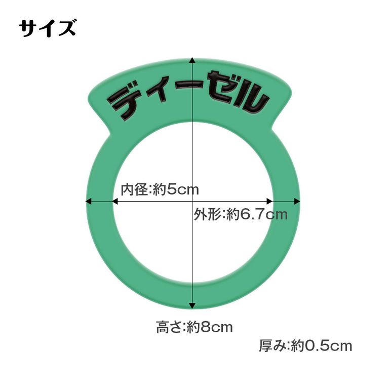 MAXWINの給油間違い防止ガソリンリング｜「これは盲点だわ…」あらゆる車種に対応。給油時の油種間違いトラブルを未然に防止。低コストなアイデアグッズを紹介！［MAXWIN 給油間違い防止ガソリンリング K-RG01］
