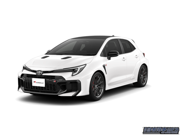 トヨタの5ドアハッチバック「カローラ」をベースに、TOYOTA GAZOO Racingが走行性能を徹底的に磨き上げた高性能モデル。1.6L直列3気筒ターボに4WDシステム「GR-FOUR」を組み合わせ、最高出力304馬力を発揮する。5人乗りの実用性を備えながら、本格的なスポーツ走行も楽しめるのが特徴だ。|【2026年9月最新】GRヤリス/GRカローラは値引きできる? WRX S4と“300馬力級”スポーツの購入条件を比較