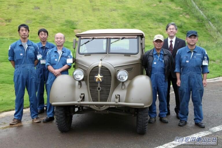 くろがね四起(前期型)修復10 周年記念イベント|日本最古の量産4WD「くろがね四起」が目の前で走る!修復10周年記念イベントが9月22日に御殿場で開催