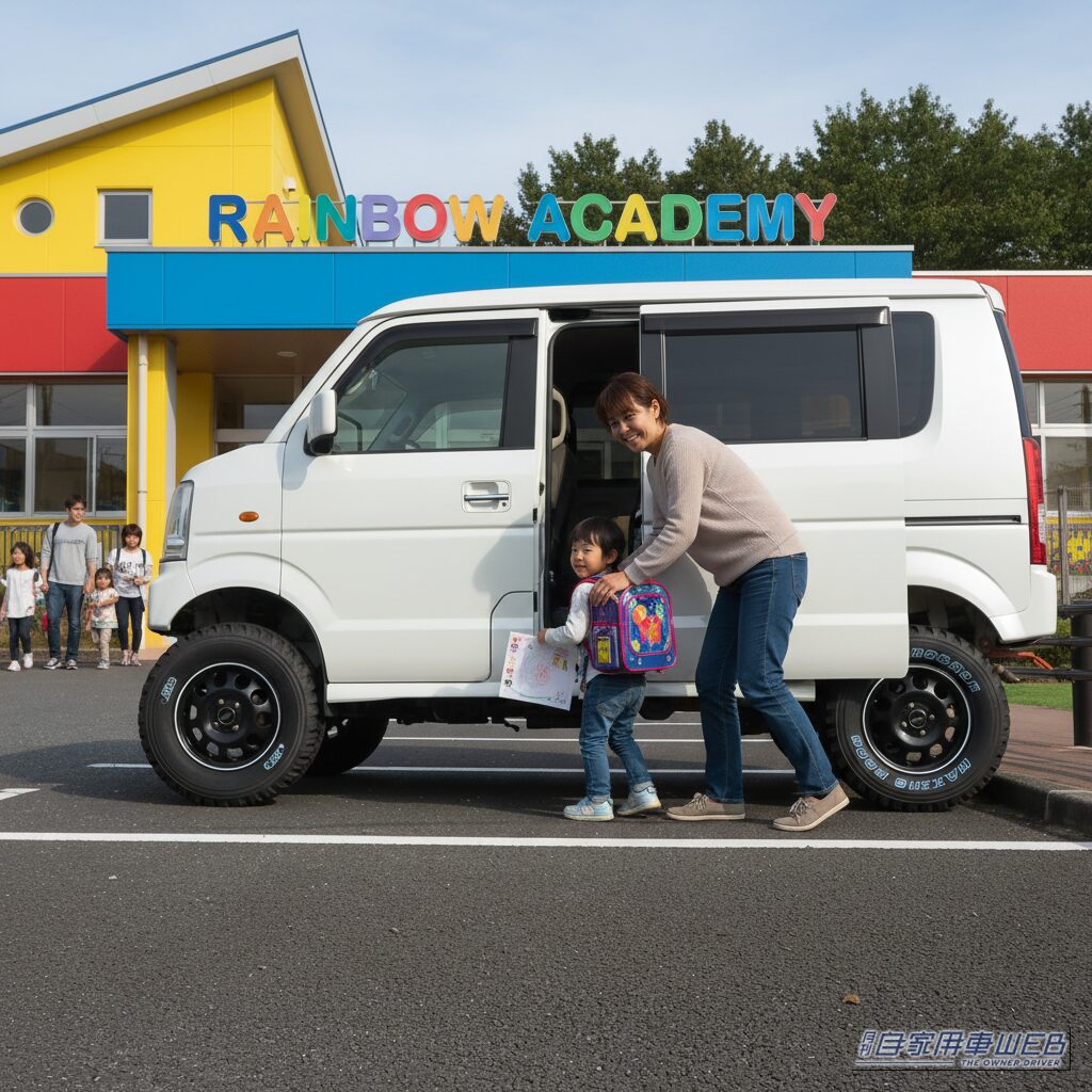｜「水害対策」を意識した“2階建て”軽バン⁉ 車内＋屋根上で空間を拡張する「アゲバンGUARDIAN」車中泊＆防災仕様