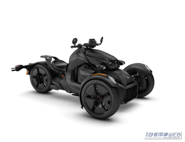 Ryker Sport ブラック｜「187万円～」「前2輪・後1輪」AT普通免許でツーリングが楽しめる!? 3輪「Can-Am」新型Rykerなど2027年モデル7車種を発表