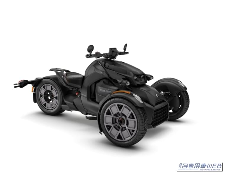 Ryker Rally ブラック|「187万円~」「前2輪・後1輪」AT普通免許でツーリングが楽しめる!? 3輪「Can-Am」新型Rykerなど2027年モデル7車種を発表