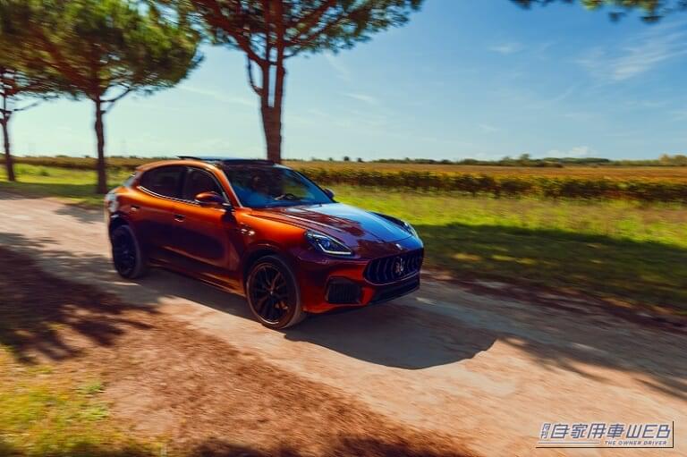 マセラティ特別限定車「グレカーレ トリビュート・イル・ブルチャート」｜国内導入は1台?! マセラティ☓名門ワイナリーの奇跡コラボで生まれた究極すぎる限定SUV、まもなくお披露目。セレブを惹きつける秘密の「特殊顔料」が、特別な美しさを実現