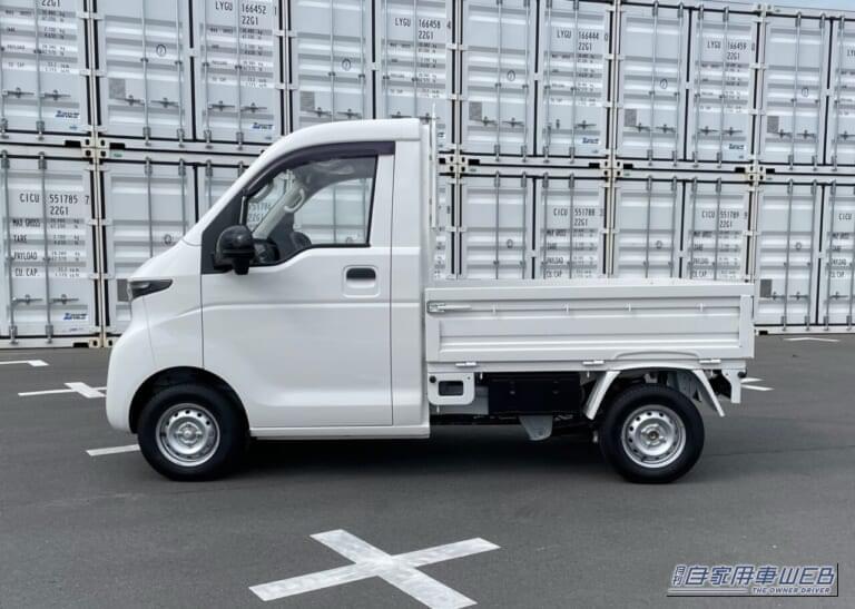 商用EV「FKT」｜「1km約3円⁉」軽トラなのに225km走行＋最大350kg積載のEV「FKT」登場、100V電源も標準装備