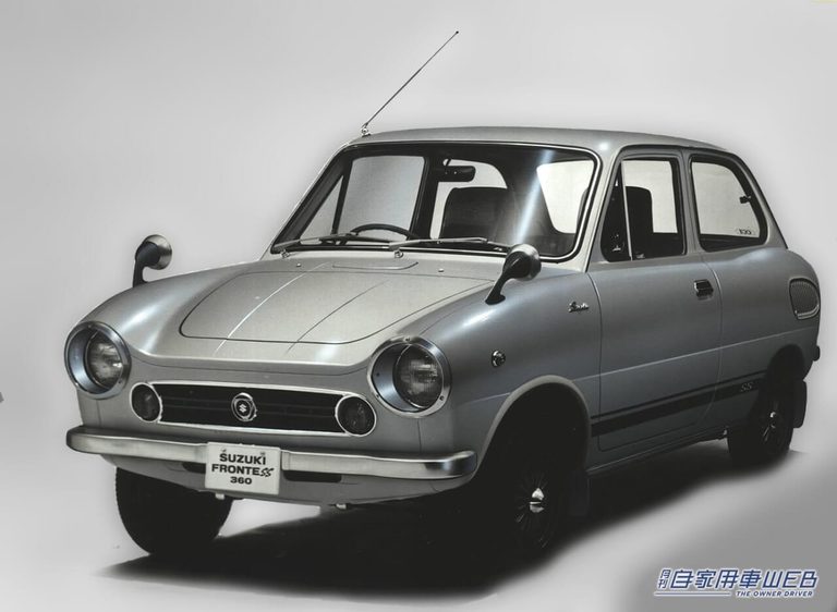 1968年に発売となった、スズキのフロンテSS360｜「59年前の軽自動車とは思えない…」今見てもマジでカッコいい！ 斬新なデザインと革新の技術を採用し、当時大きな話題となったスズキの名車［フロンテ360（LC10）］を紹介